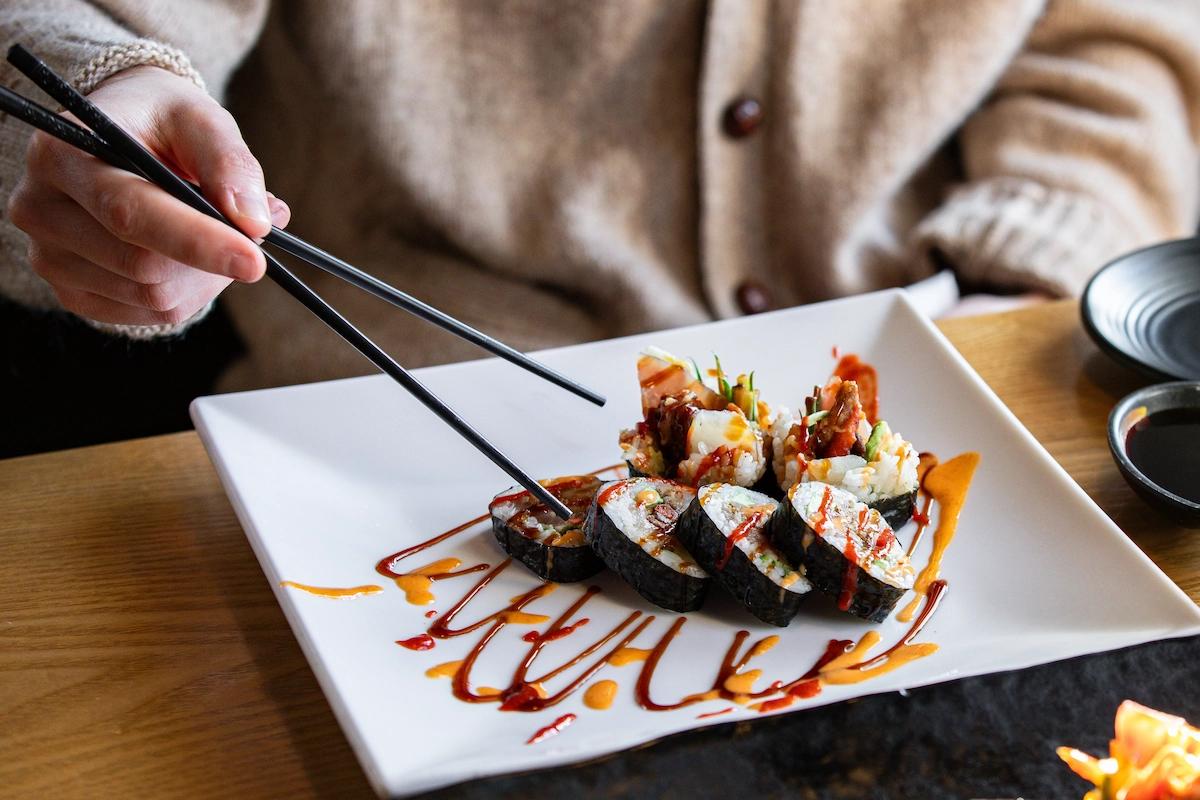 Closer looks of sushi 6